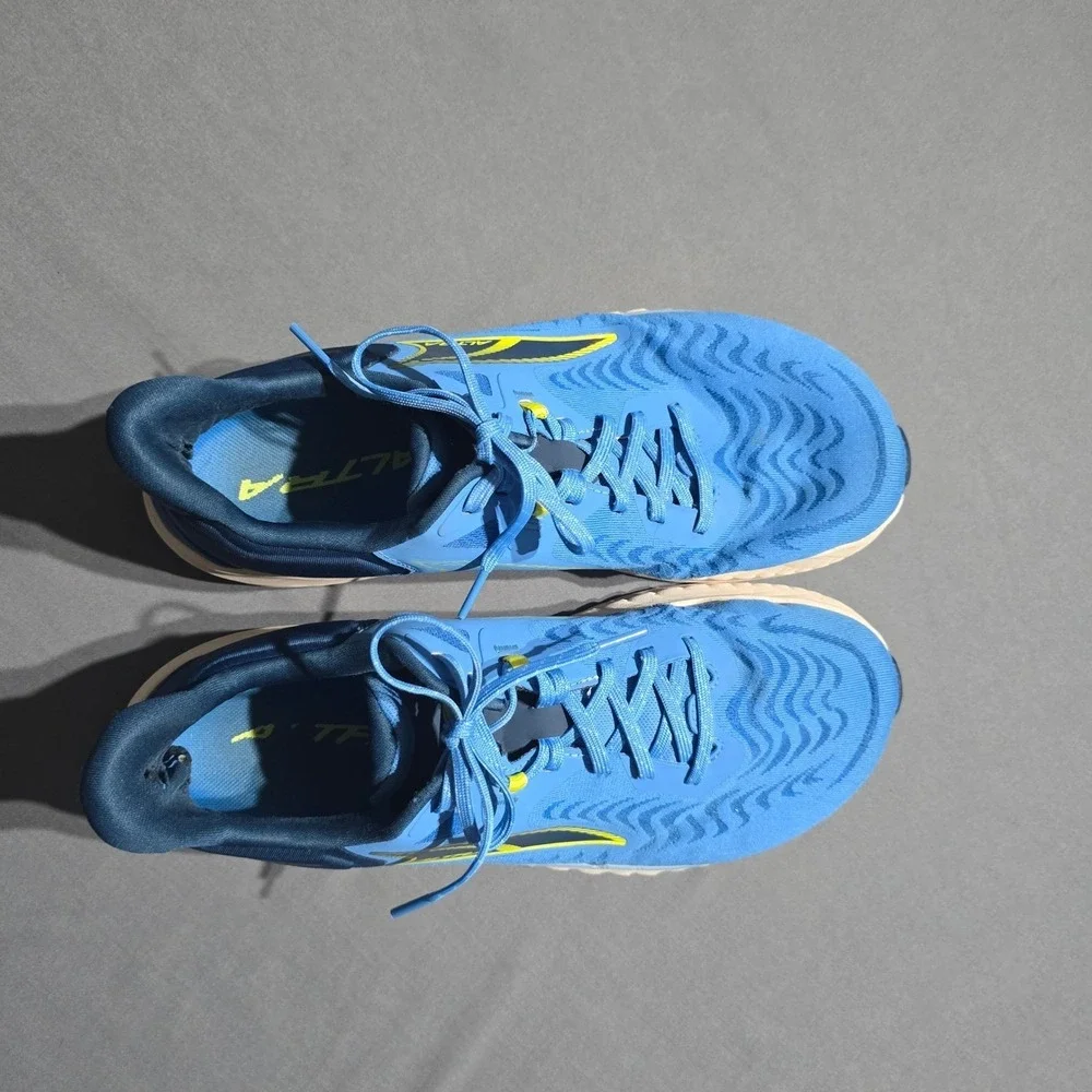 FLAWS Altra Torin 7 Running Shoes Mens 12.5 Blue AL0A82C4440 Zero Drop Athletic